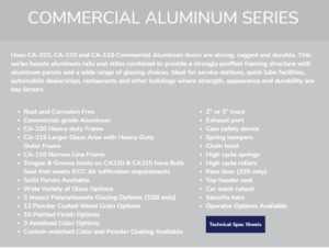Commercial Aluminum Series Part 1.2 — Lancaster, PA — Shank Door