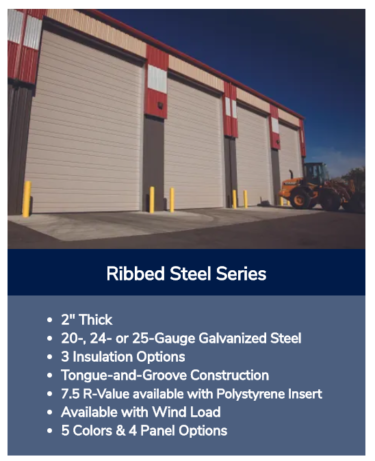 Ribbed Steel Series — Lancaster, PA — Shank Door