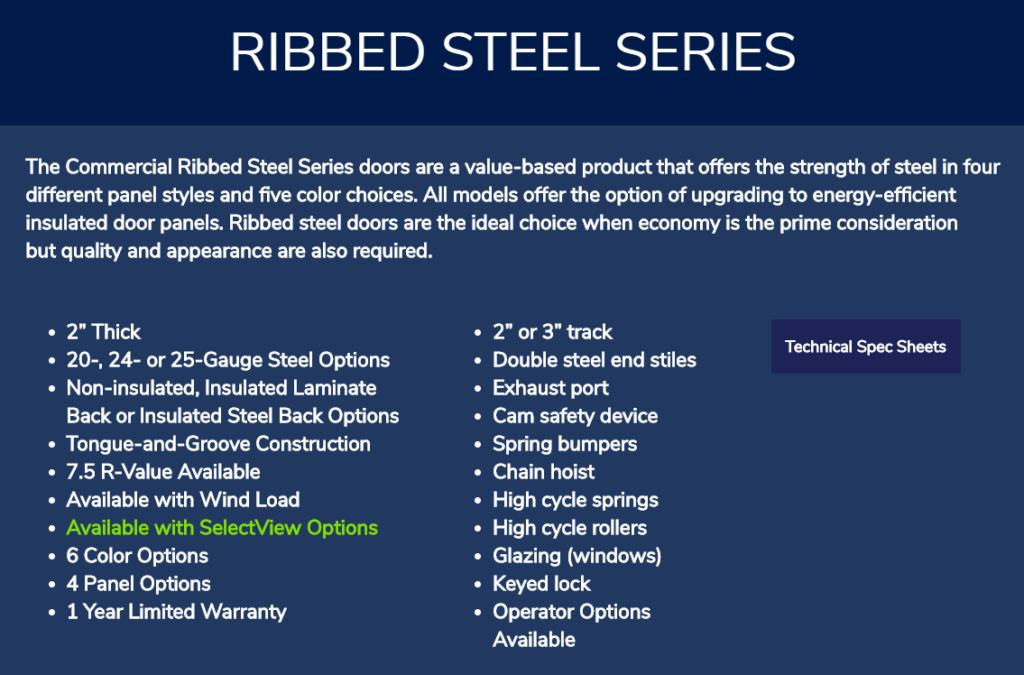 Ribbed Steel Series Part 1.2 — Lancaster, PA — Shank Door