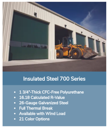Insulated Steel 700 Series