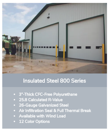 Insulated Steel 800 Series