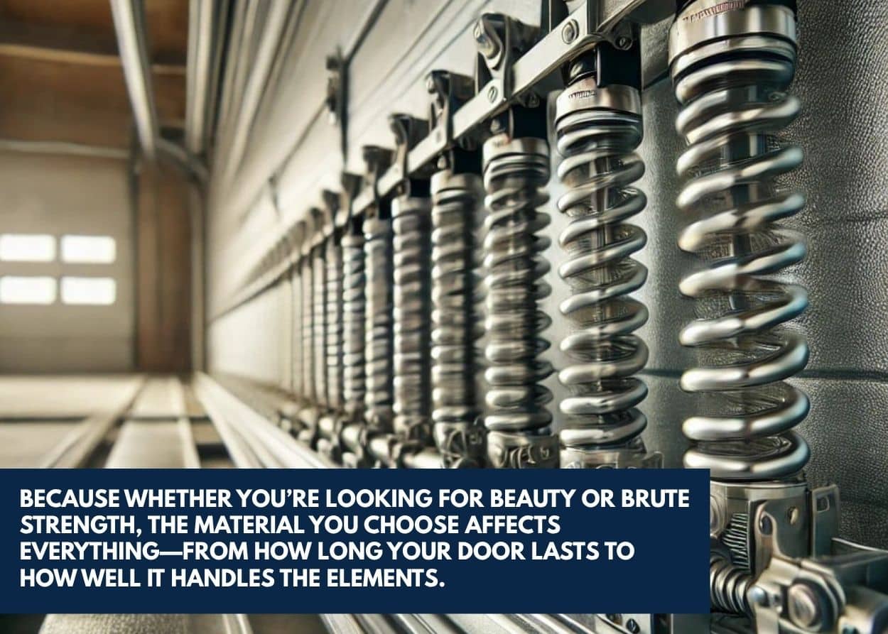 Because whether you’re looking for beauty or brute strength, the material you choose affects everything—from how long your door lasts to how well it handles the elements.