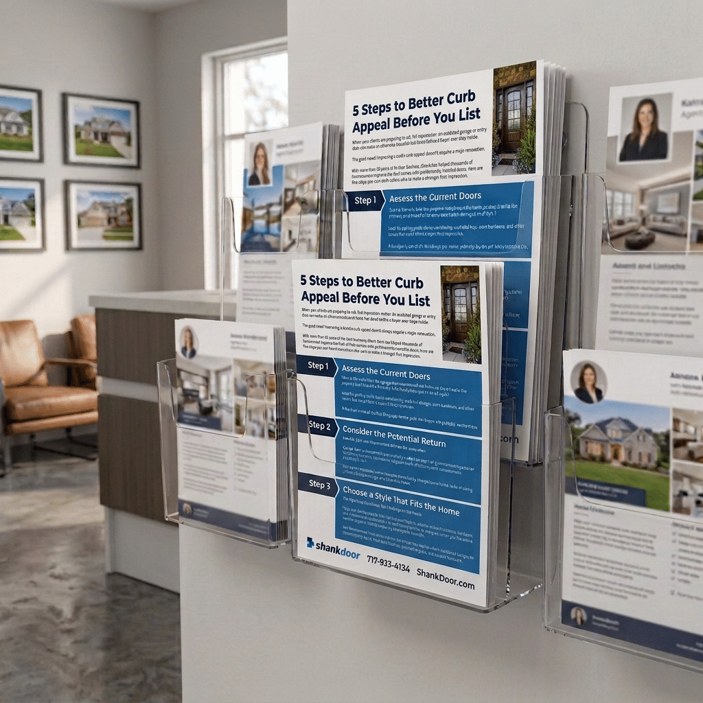 Realtor Office Flyer Display
